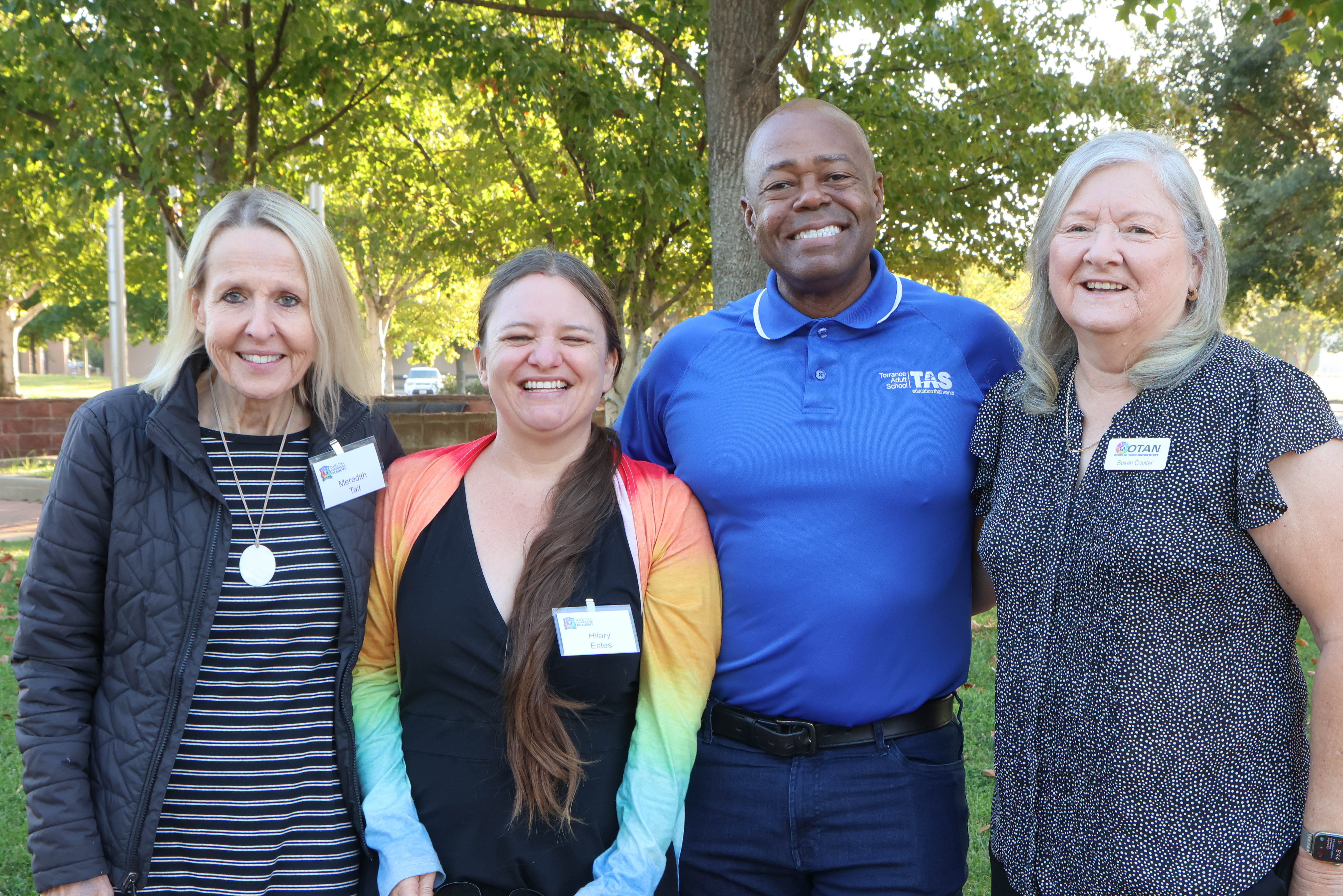 Photo of Torrance Adult School team members.