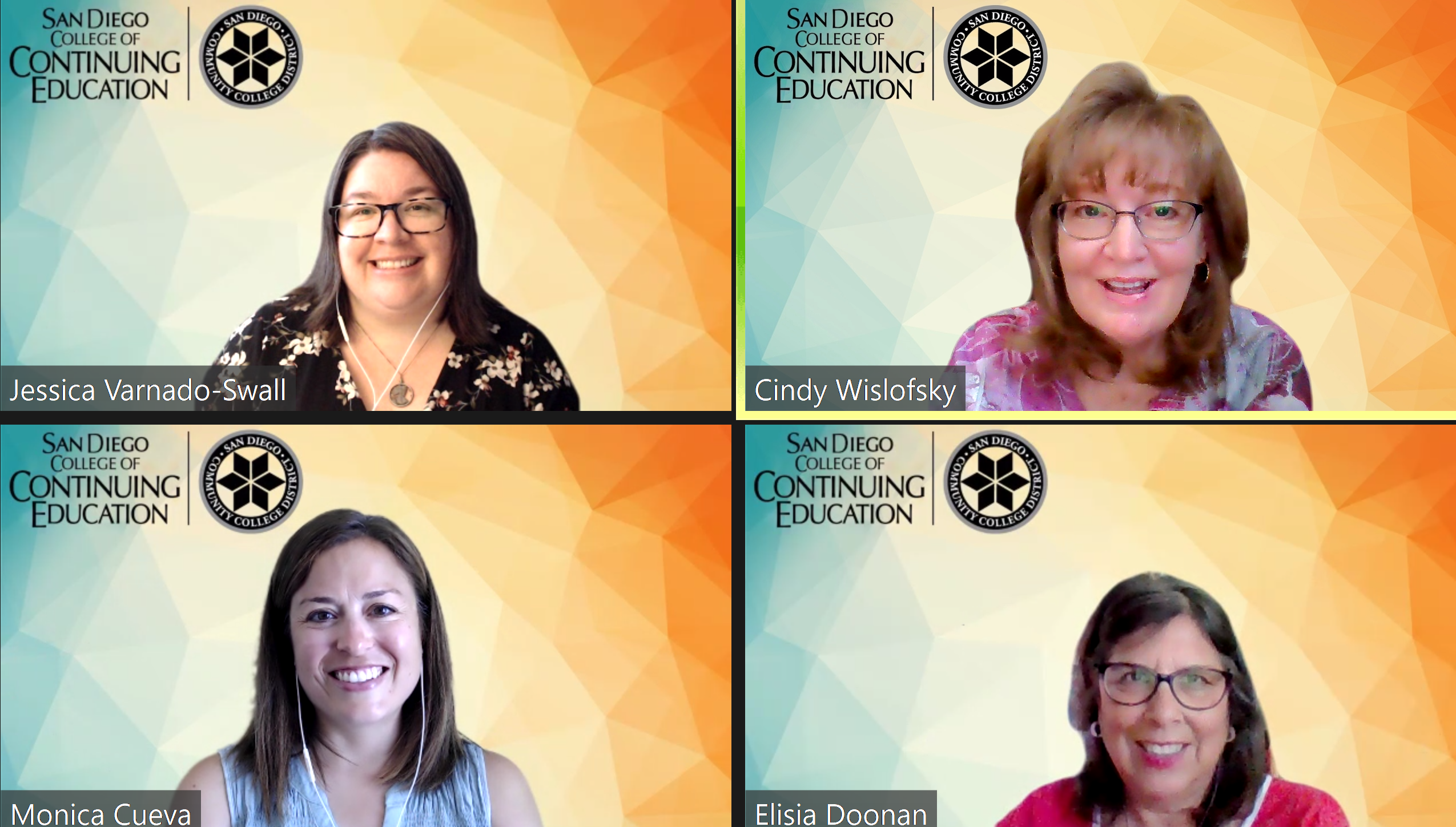 Photo of San Diego Community College District team members.